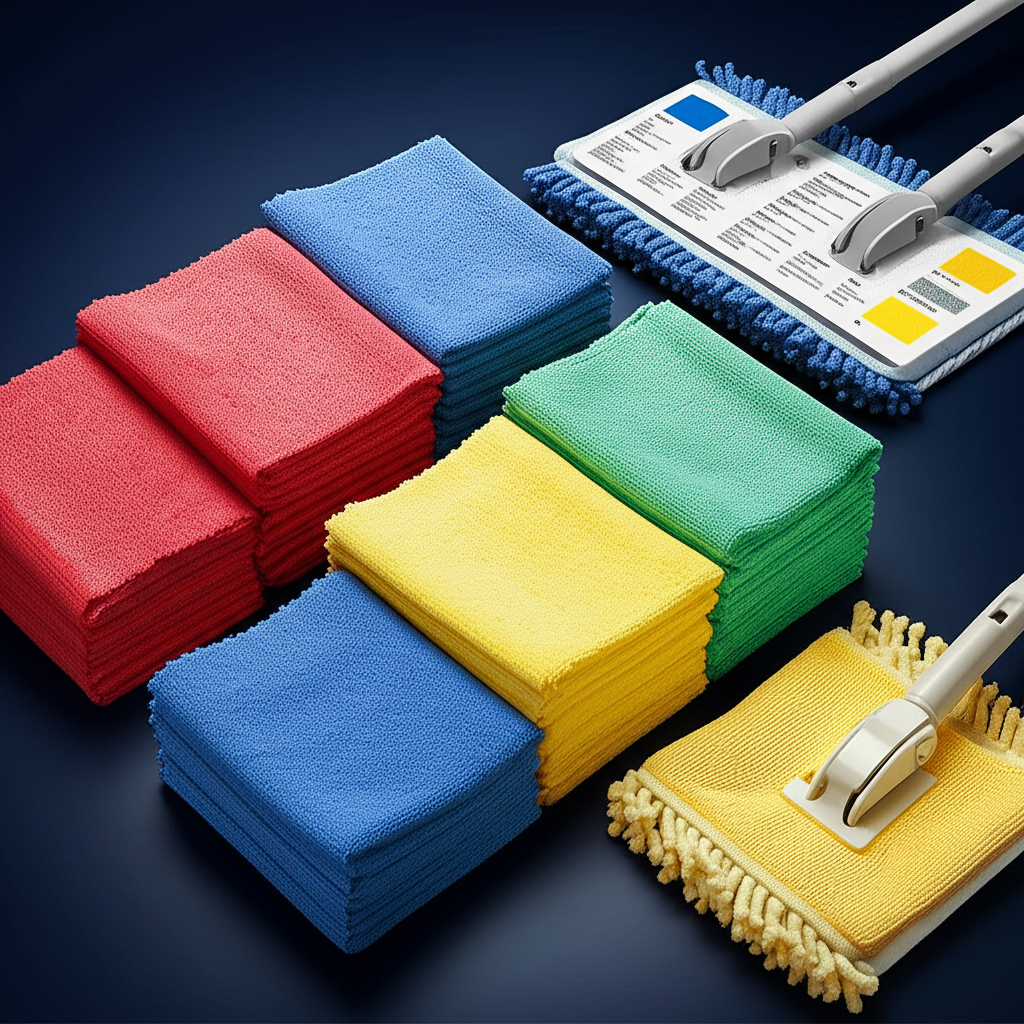 Professional Colour-Coded Microfiber System