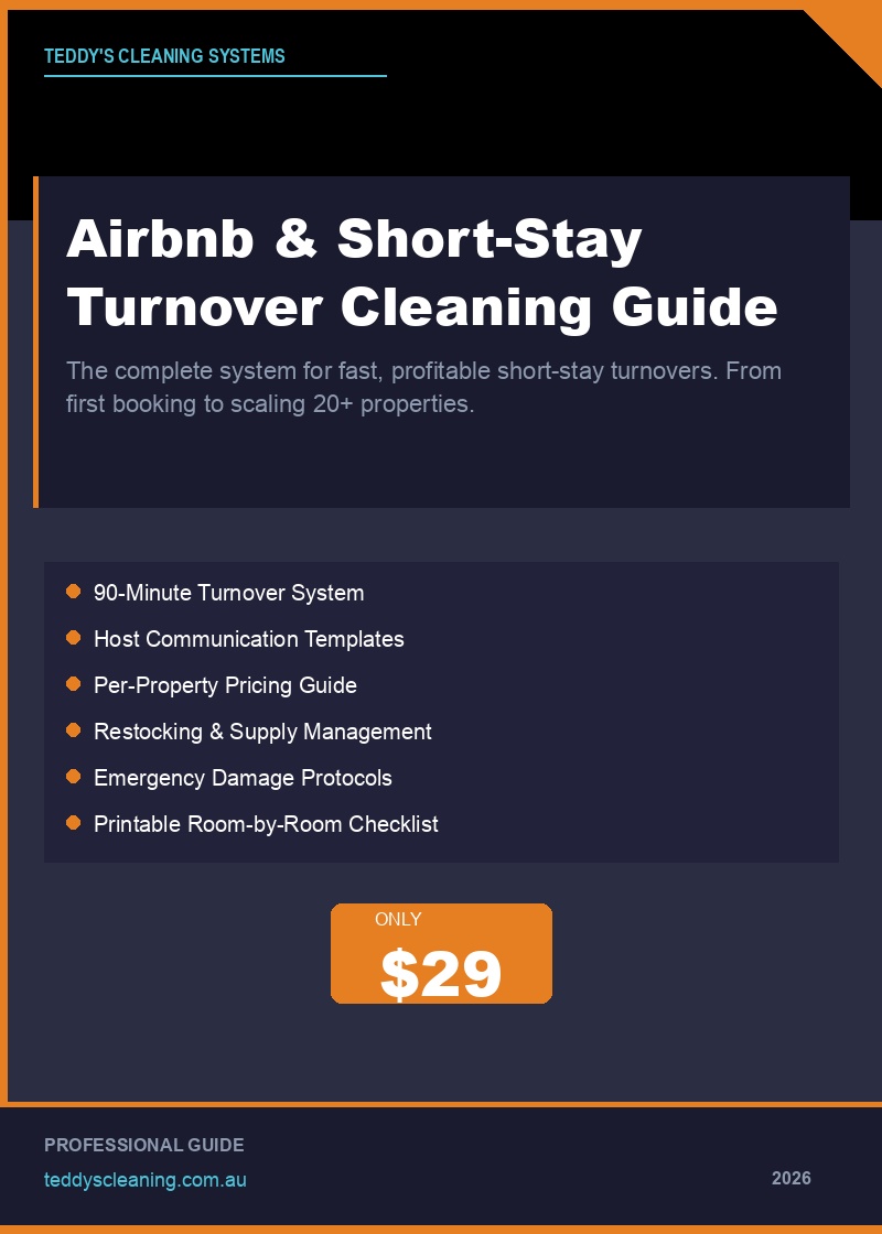 Airbnb & Short-Stay Turnover Cleaning Guide